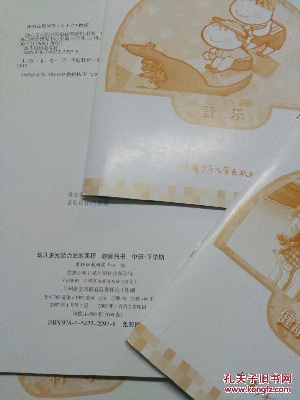 幼儿多元能力发展课程  教师用书（大班 下学期）健康与社会