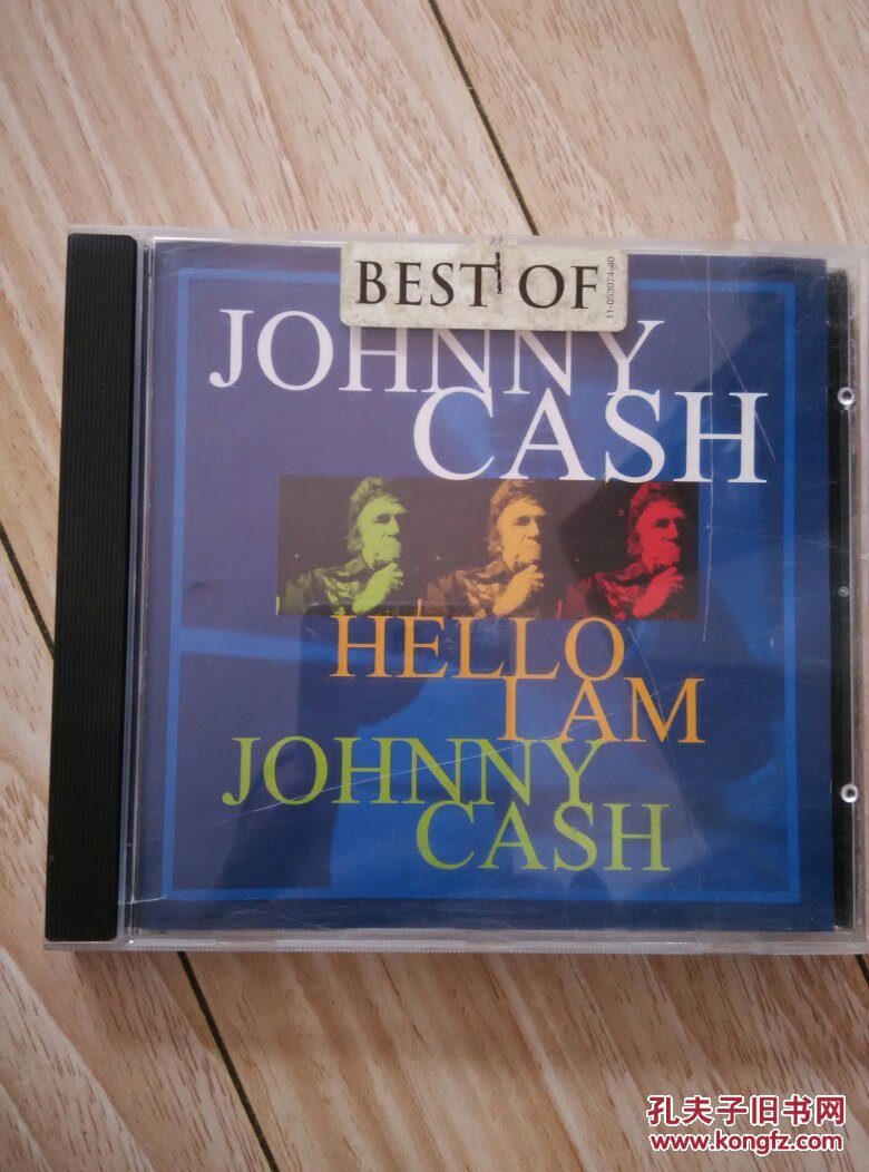 打口CD；JOHNNY CASH HELLO IAM（约翰尼现金你好）