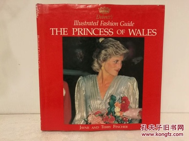 戴安娜王妃时尚指南  全彩大型画册 Debrett's Illustrated Fashion Guide: The Princess of Wales 英文原版书