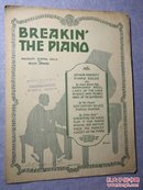 BREAKIN THE PIANO 【美国原版 稀缺琴谱】