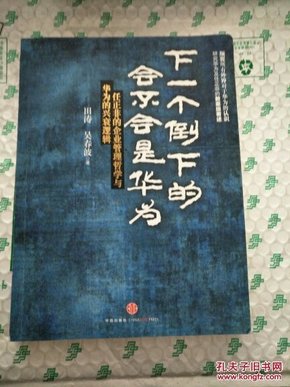 下一个倒下的会不会是华为：任正非的企业管理哲学与华为的兴衰逻辑