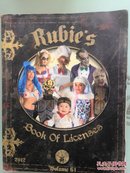 儿童动漫卡通类图书  Ru6ie's Book of Licenses 2012-2013   具体书名见图片