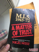 M.I.5.1945-72 A MATTER OF TRUST