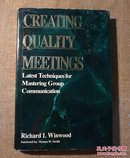 CREATING QUALITY MEETINGS 【 正版精装 品好如图 】