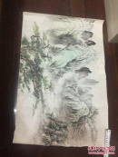无款手绘山水二，20160818