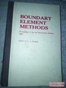 BOUNDARY ELEMENT METHODS 边界元方法 （英文，精装）