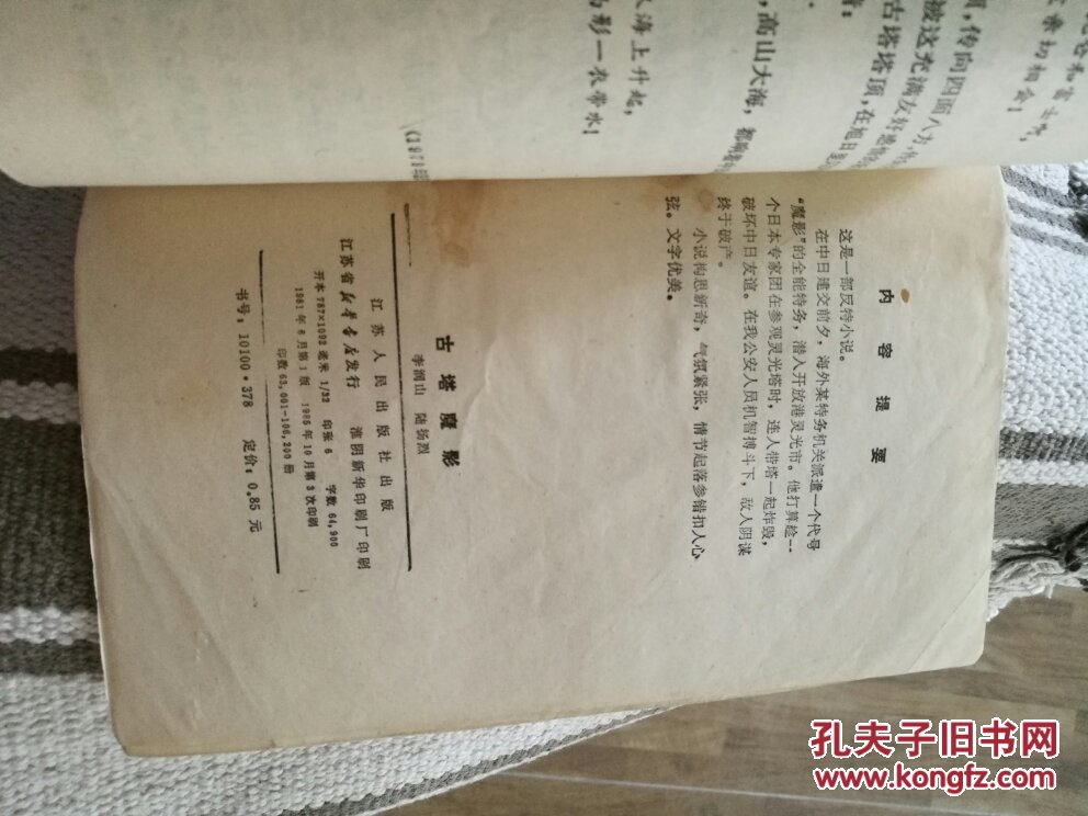 古塔魔影-侦破小说