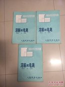 《70年代初级中学化学教学挂图：溶解和电离》【包邮啦。本单11.88元全国包邮挂号印刷品，小店合并运费，满百全部包邮】（黄杏荪 赵抗卫 绘，上海教育出版社1978年一版一印，说明书、3张图全）