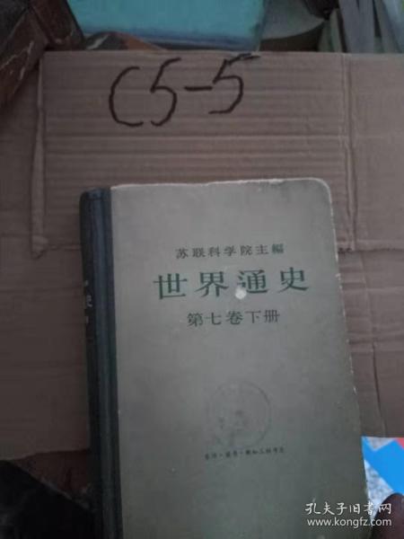 苏联科学院主编 世界通史 第七卷下