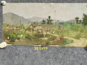 佚名风景油画