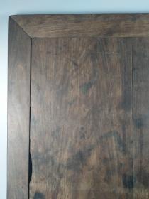 清代红木或紫檀八仙桌面