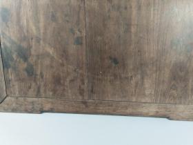 清代红木或紫檀八仙桌面