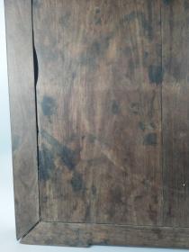 清代红木或紫檀八仙桌面