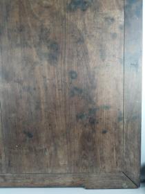 清代红木或紫檀八仙桌面