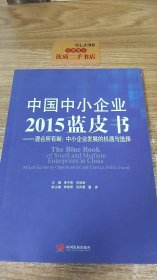 中国中小企业2015蓝皮书 混合所有制：中小企业发展的机遇与选择