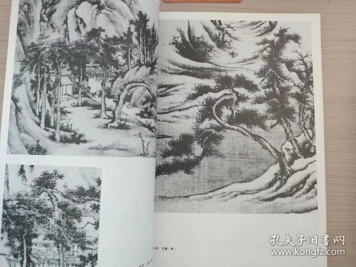 中国画名作类编.松树编