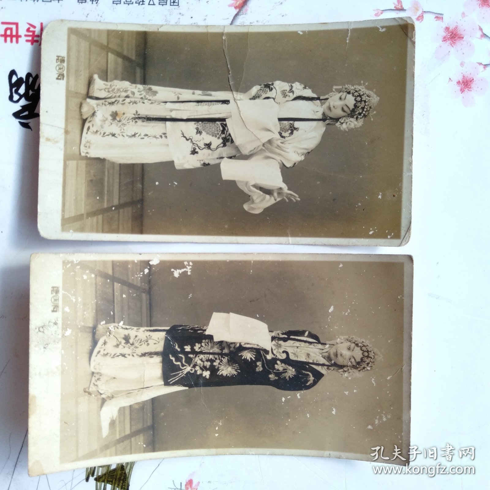 民国 老照片 梅兰芳 剧照 （两张合售）