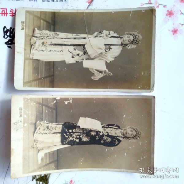 民国 老照片 梅兰芳 剧照 （两张合售）