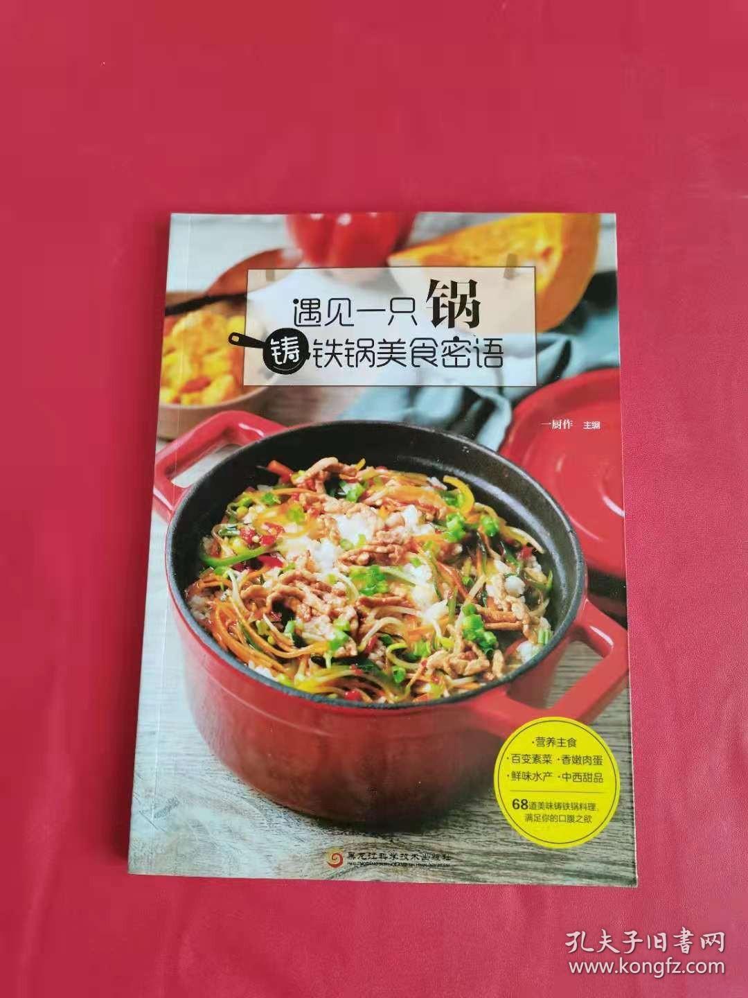 遇见一只锅.铸铁锅美食密语(68道美味铸铁锅料理.满足你的口腹之欲.不一样的美食体验)