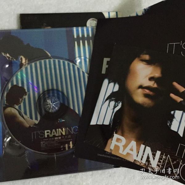 rain郑智薰It's RainingCD光盘