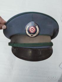 50年代北京牌铁路工作帽子，直径28公分