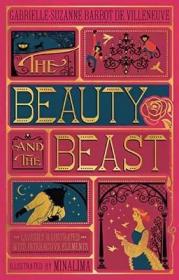 C15英语精装带立体页外观破损The Beauty and the Beast