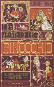 C14德语精装带立体页外观破损Die Abenteuer des Pinocchio