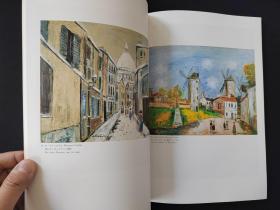 全网唯一《utrillo et les artistes de montmartre》莫里斯·郁特里罗(Maurice Utrillo)， (1883—1955年) 法国风景画家。