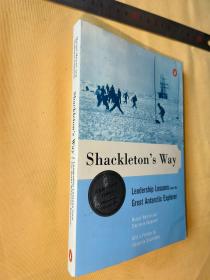 英文       Shackleton's Way:  Leadership lesson from the Great Antarctic Explorer