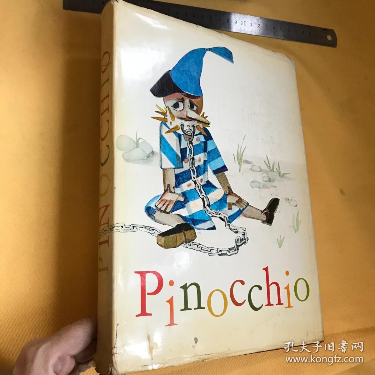 德文       匹诺曹  精美插图本 德国人手工贴画 件件精美 每一张都是精品  PINOCCHIO