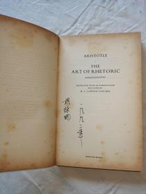 英文 亚里士多德修辞学的艺术Aristotle :the art of rhetoric