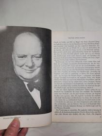 德文 有插图 《丘吉尔》 churchill