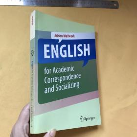 英文   ENGLISH FOR ACADEMIC CORRESPONDENCE AND SOCIALIZING