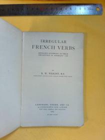 法文                    古籍善本  英法双语  Irregular French Verbs