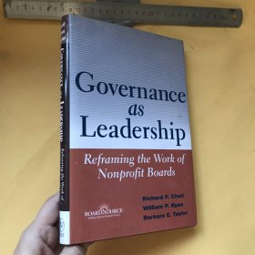 英文   GOVERNANCE AS LEADERSHIP