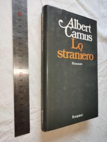 意大利文  精装《局外人》Albert Camus lo straniero