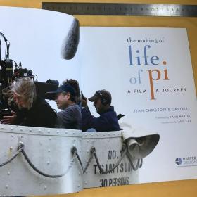 英文 精美插图本  电影艺术   THE MAKING OF LIFE OF PI