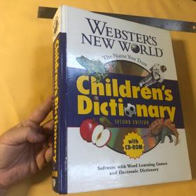 英文  大精装 精美插图本 Webster's New World Children's Dictionary 【附光盘】