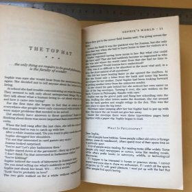 英文原版 苏菲的世界 Sophie's World