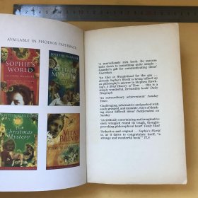 英文原版 苏菲的世界 Sophie's World