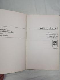 德文 有插图 《丘吉尔》 churchill