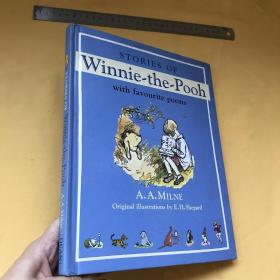 英文            精美插图本  维尼熊   WINNIE-THE POOH WITH FAVOURITE POEMS