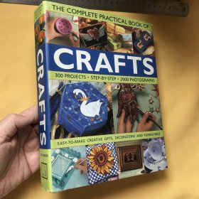 英文   精美插图本   THE COMPLETE PRACTICAL BOOK OF CRAFTS