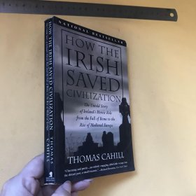 英文原版 How the Irish Saved Civilization by Thomas Cahill