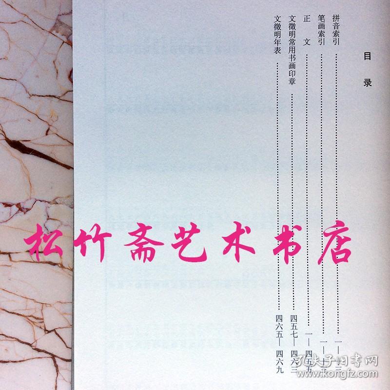 文徵明行草书字典工具书郑晓华中国行草书鉴定字典大系 常用书画印章 年表  (正版新书 一版一印)