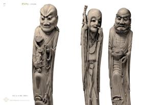 神工匠心 --  中国古代象牙雕刻 3册（精品收藏版）明清时期精美佛道教题材及历史人物雕刻作品 工艺美术雕刻艺术   （ 正版新书包邮   一版一印）