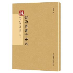 智永真书千字文楷书毛笔书法字帖砚台金帖系列 原法帖临摹范本+临写技法笔画解析教程+通篇释文  楷书毛笔书法字帖 简体释文旁注   （正版新书）