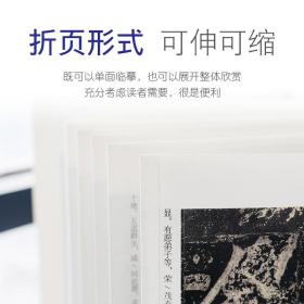 龙门四品始平公杨大眼魏灵藏孙秋生造像记 原色中国历代法书名碑原版放大折页  古铁        6开高清原版、简体旁注、      毛笔楷书书法字帖 原碑原帖