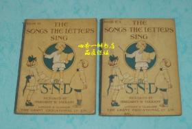 THE SONGS THE LETTERS SING(BOOK 2a，BOOK Three)【英文字母儿歌 第二册、第三册】孔网原有一本已出售