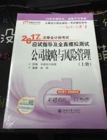 东奥会计在线 轻松过关1 2017年注册会计师考试教材辅导 应试指导及全真模拟测试：公司战略与风